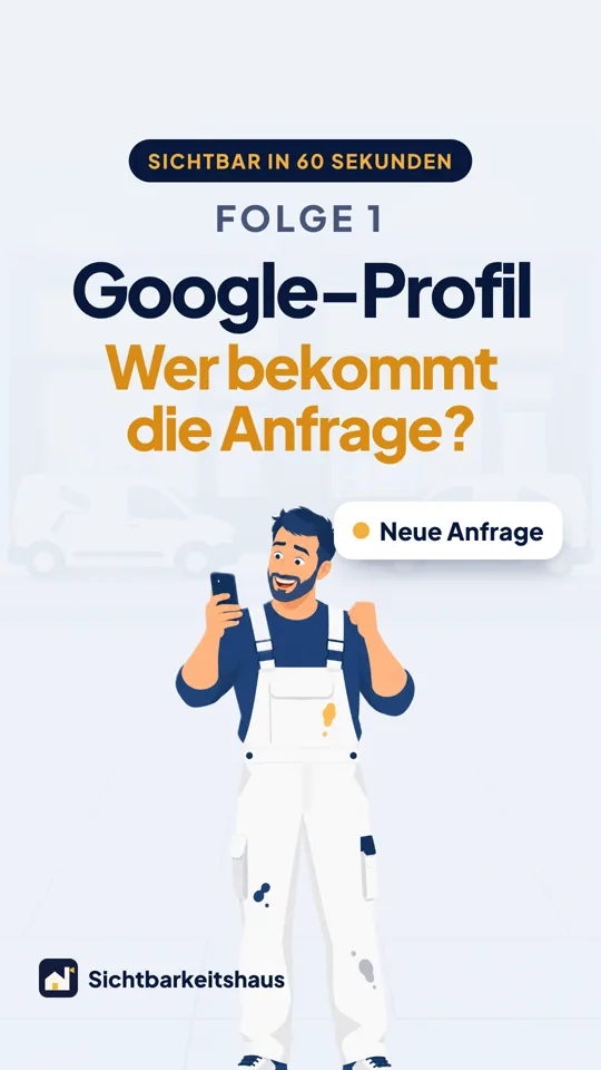 Cover: Google-Profil: Wer bekommt die Anfrage?