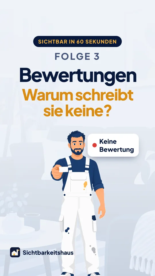 Cover: Mehr Google-Bewertungen: Warum schreibt sie keine?